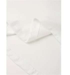 Hauts de fitness pour hommes à manches longues, col en V, blancs, respirants, pour la musculation, l'entraînement et le sport - Product Image 5