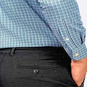 2023 nueva primavera coreana Casual versátil juvenil solapa manga larga algodón rayas camisa para hombres - Product Image 4