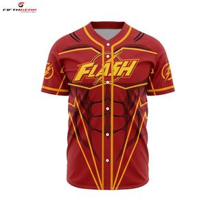 Camiseta de béisbol personalizada para hombre y mujer, Camiseta deportiva, transpirable, personalizada, con nombre, número, cosida, sublimada, camiseta de béisbol - Product Image 3