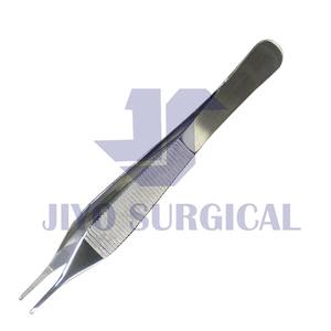 Pinzas de vendaje Adson Pinzas de tejido quirúrgico de acero inoxidable Pinzas de vendaje médico - Product Image 5