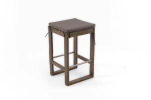 Juego de mesa de comedor al aire libre, mesa de bar de patio de madera de acacia y sillas con cojines para Balcón de jardín - Product Image 4