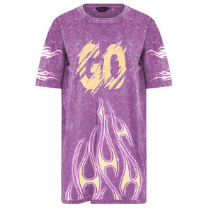 T-shirt taille adulte haute qualité surdimensionné et lourd pour hommes T-shirt Hip Hop en gros en coton T-shirt décontracté vêtements pour garçons - Product Image 5