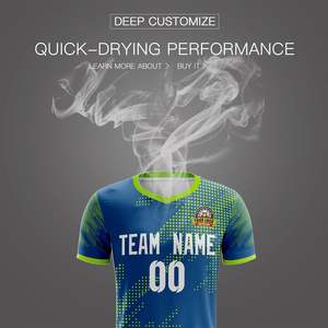 Maillot de football professionnel personnalisé du fabricant, coupe parfaite avec nom de joueur imprimé, vêtements de football à bas prix - Product Image 4