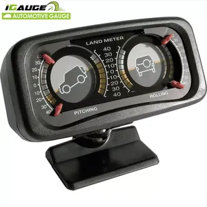 Inclinomètre double inclinaison, finition noire, camion lourd, pick-up, voiture universelle, automobile, clinomètre, jauge I - Product Image 3