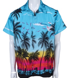 Customized fashion casual digital printing small <b>floral</b> summer <b>shirt</b> printing <b>shirt</b> polyester <b>shirts</b> at factory price - Product Image 1