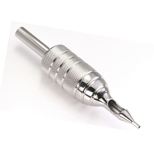 Poignée de tatouage professionnelle en acier inoxydable allemand poignée autobloquante poignées d'aiguille de tatouage Tubes Machine de tatouage de qualité médicale - Product Image 3