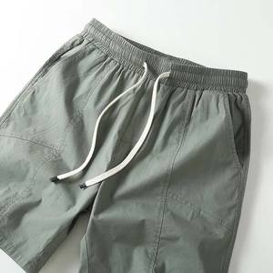 <b>Men's</b> Custom Logo Athletic Fitness <b>Shorts</b> with <b>Long</b> Pockets Waterproof Canvas Fabric Printed Design <b>for</b> Sports Workout 2026 - Product Image 6