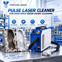 Machine de décapage de rouille au laser 300W, nettoyeur à impulsions pour le nettoyage de moules à chaussures, l'oxyde de résine, solution de maintenance de précision des moules