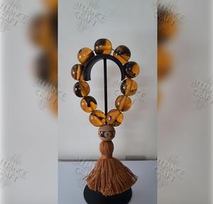 Guirnalda de resina decorativa nueva y grande, cuentas duraderas, acabado de resina único para sala de estar, decoración de repisa, medias de Navidad - Product Image 5