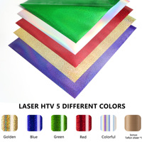 Vinyle holographique thermocollant en PU, vinyle holographique en gros, feuille de vinyle HTV pour impression sur t-shirts Renli