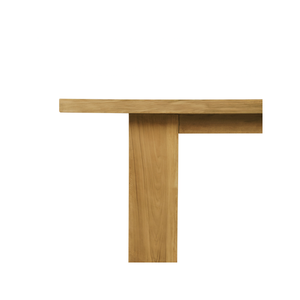 Meilleure table à manger naturelle et solide au design moderne pour les réunions de famille Meubles de maison - Product Image 3