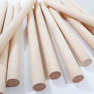 Varillas de Madera de Abedul Natural - Varillas de Madera Ecológicas Hechas a Mano para Muebles, Carpintería, Decoración de Interiores y Proyectos de Carpintería - Product Image 3