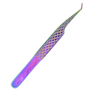 Pince à cils de la meilleure qualité Pince à épiler d'extension d'instruments de beauté en acier inoxydable - Product Image 2