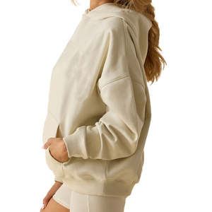 Top vente femmes vêtements shorts et sweat à capuche ensemble bouffée impression 100% coton survêtement survêtement deux pièces ensemble femmes - Product Image 2