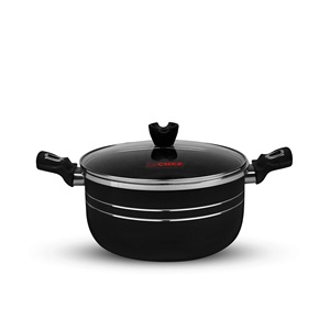 Ensemble de cuisine 5 pièces en aluminium antiadhésif de qualité supérieure du chef nouveauté marmite forgée/nouvelle poignée de conception/produit Amazon - Product Image 4