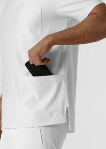 Uniforme de enfermera unisex, traje de hospital de color personalizado, tejido de alta calidad, nuevo diseño, venta al por mayor - Product Image 3