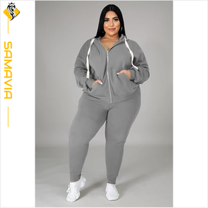 Survêtement actif grande taille pour femmes doux, extensible et parfait pour le sport et les loisirs - Product Image 3