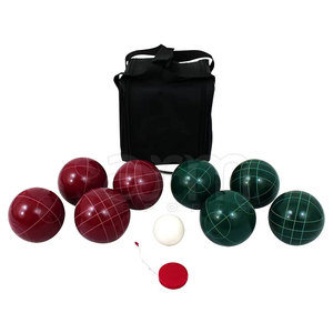 Ensemble de balles de boccia en cuir PU de haute qualité Jeu de sport de lancer de précision pour les écoles et les clubs - Product Image 6