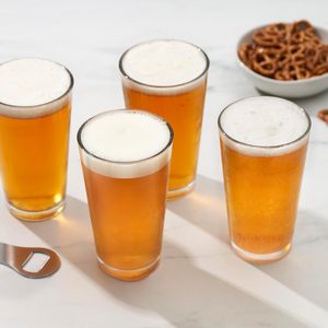 Bicchieri da Birra Classici da 15.84oz con Logo Personalizzato, Base Pesante, in Vetro Senza Piombo, Bicchiere Shaker per Birrerie Artigianali - Product Image 5