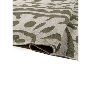อินดัสบาร์ Adwv-13017 พรมขนสัตว์วิสโคสสีเขียวลายดอกไม้ พรมปูพื้นห้องโถงสำหรับตกแต่งห้องนั่งเล่นในบ้าน 10 มม. - Product Image 2