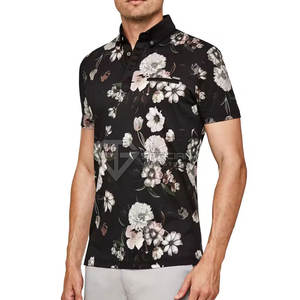 เสื้อโปโลพิมพ์ลายแบบซับลิเมชั่นไซส์ใหญ่ยอดนิยม สไตล์ใหม่ ผลิตตามสั่ง - Product Image 3