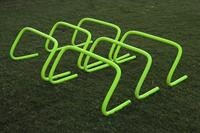 Haies d'agilité écologiques, durables et légères en PVC/plastique (6/9/12 pouces) pour l'entraînement de vitesse au football, au soccer, au basketball et au volleyball