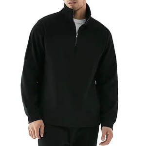 Sweat-shirt unisexe en coton oversize à col roulé avec fermeture éclair quart de tour Shinesia OEM pour le golf, en vente - Product Image 3