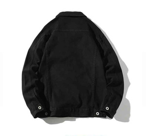 Vente en gros de nouvelles vestes boutonnées multicolores et veste en jean grande taille pour hommes hiver 2025 vestes en jean personnalisées - Product Image 2