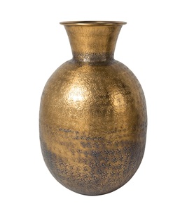 Florero de metal alto más vendido, jarrón redondeado de aluminio de lujo para la decoración de bodas del hotel en casa. - Product Image 5