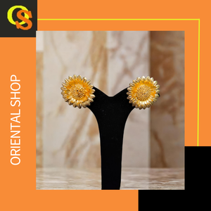 Boucles d'oreilles Super Offers serties de boucles d'oreilles uniques en plaqué or 22CT style Jhumka bijoux pour femmes - Product Image 2