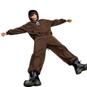 Wholesale <b>American</b> Style Solid Color <b>Hoodie</b> Premium High Quality Cotton Fleece Oversized Warm Comfortable Casual Streetwear - Product Image 4