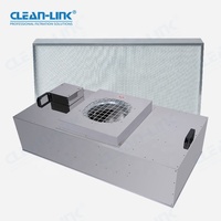 Unité de filtre à air FFU en acier inoxydable avec filtre HEPA pour plafond de salle blanche