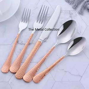 Ensemble de couverts modernes pour la cuisine, le Restaurant, l'hôtel, la maison, couleur argent, Design moderne, ustensiles de salle à manger, cuillère, fourchette, table - Product Image 1