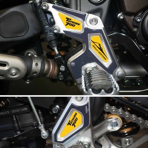 Adesivi Protettivi 3D Personalizzati per Tallone per Moto Yamaha Tenere 700 Rally Edition - Product Image 3