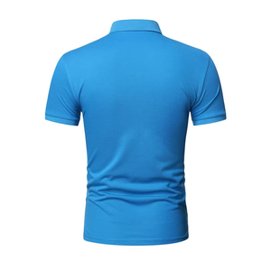 เสื้อยืดโปโลชายหญิงผ้าคอตตอนและผ้าไหมระบายอากาศได้ดีดีไซน์ใหม่ - Product Image 4