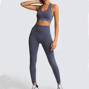 Vêtements pour femmes Yoga Suit Yoga Leggings Running Femme Sportswear Ladies Gym Wear Manches longues Plus Size Vêtements pour femmes - Product Image 3