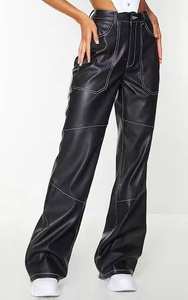 Pantalons streetwear pour femmes à la mode pantalons en cuir pu design élégant mode moderne vêtements de qualité supérieure - Product Image 5