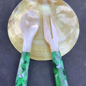 Caviar de concha de cuchara de madreperla para restaurante de alto lujo, cena de Hotel, cuchara, cuchara de concha y tenedor, juego para degustación de caviar - Product Image 1