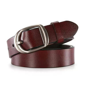 Trending Factory Price Pure Leather Men Dress Cinturón de cuero Última colección Servicio OEM Cinturones de cuero genuino de Pakistán - Product Image 2