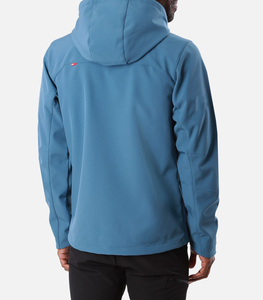 Chaqueta Softshell personalizada de moda al por mayor para hombres al aire libre y ropa deportiva chaqueta con capucha a prueba de viento de lujo con logotipo personalizado - Product Image 2