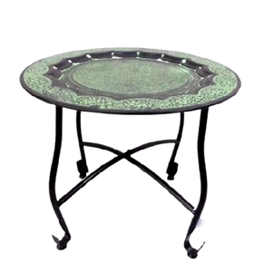 Table d'appoint décorative d'intérieur en métal au design de luxe pour l'intérieur Mobilier de salon Tables basses très vendues à la main - Product Image 1