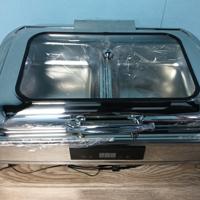 Hydraulischer Elektrischer Chafing Dish aus Edelstahl 9L mit Intelligenter Digitaler Temperaturregelung für Restaurants und Buffets