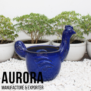 Pots de fleurs en céramique de qualité supérieure et pot de plantes Utilisation de l'espace vert avec support de logo personnalisé - Product Image 2