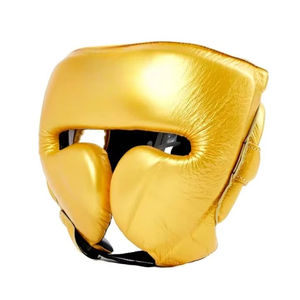 Ensemble de boxe en cuir véritable de haute qualité pour grappling et sparring, nouveau, avec logo personnalisé, noir, à lacets, Winning, avec poignées en caoutchouc - Product Image 4