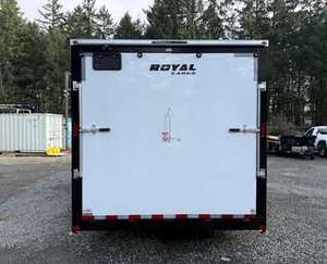 2026 Royal Enclosed <b>Cargo</b> <b>Trailers</b> 8.5x24(20+2) 11.4K 2001-3000kg Payload LARCT52-822V-86 RAMP V-Nose Enclosed <b>Cargo</b> <b>Trailer</b> - Product Image 5