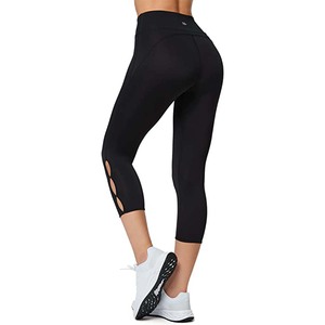 High Quality Capri Leggings for Women High Waist Tummy Control Workout Running Tights - Product Image 2