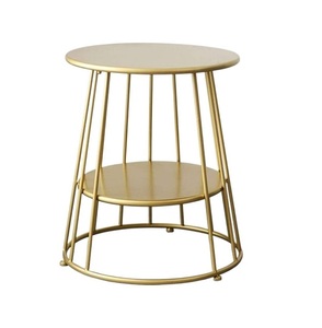 Table d'appoint de luxe au design simple avec dessus en bois noir table d'appoint finie en fer noir à obtenir un excellent prix - Product Image 6