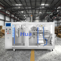 Machine de remplissage et de scellage automatique de sachets à économie d'énergie, facile à utiliser pour l'emballage de sacs en plastique et en aluminium pour aliments, produits chimiques et autres marchandises