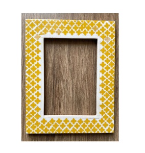 Cadre photo en bois et résine 100% fait main Bon prix Logo personnalisé Cadre photo en bois et résine Décoration murale pour la maison - Product Image 4