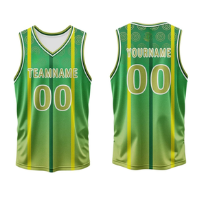 Venta al por Mayor de las Últimas Camisetas de Baloncesto Reversibles, Camisetas de Baloncesto Reversibles Personalizadas con Logotipo y Número para Hombre - Product Image 3